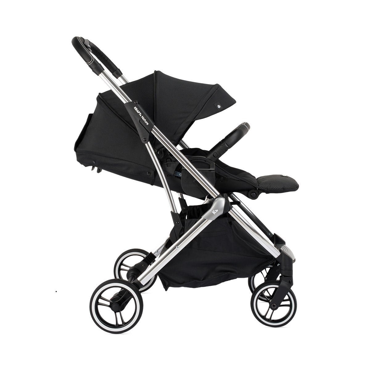 Kraft Baby Nature Travel Sistem Bebek Arabası Gri