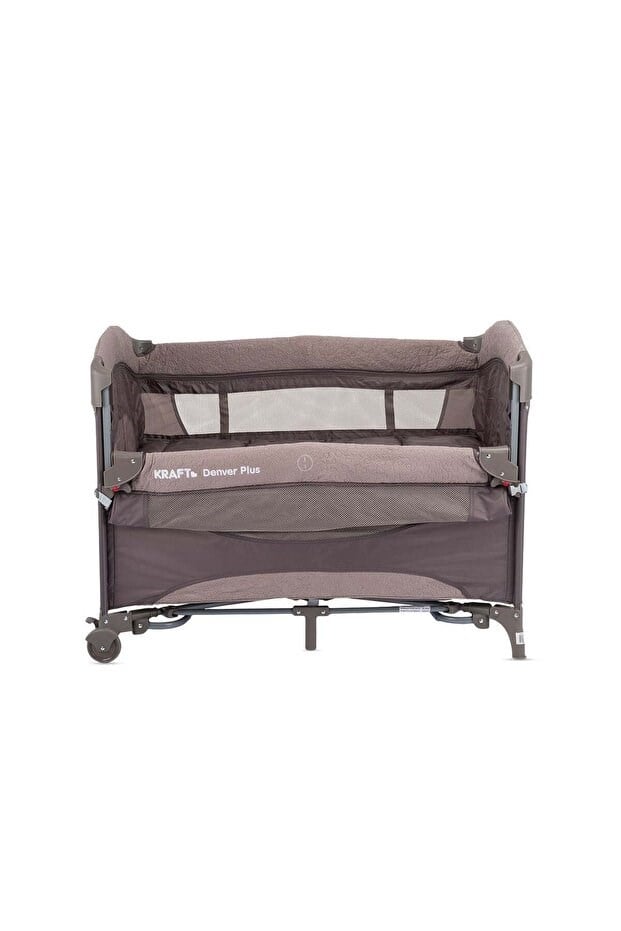 Kraft Denver Plus Oyun Parkı Anne Yanı Yatak Hediyeli Beıge 63*105 Cm
