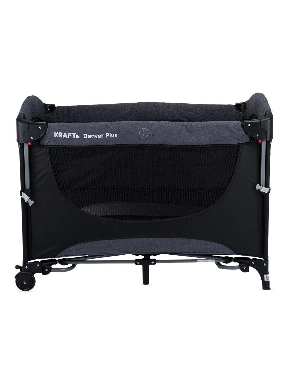 Kraft Denver Plus Oyun Parkı Anne Yanı Yatak Hediyeli Black 63*105 Cm