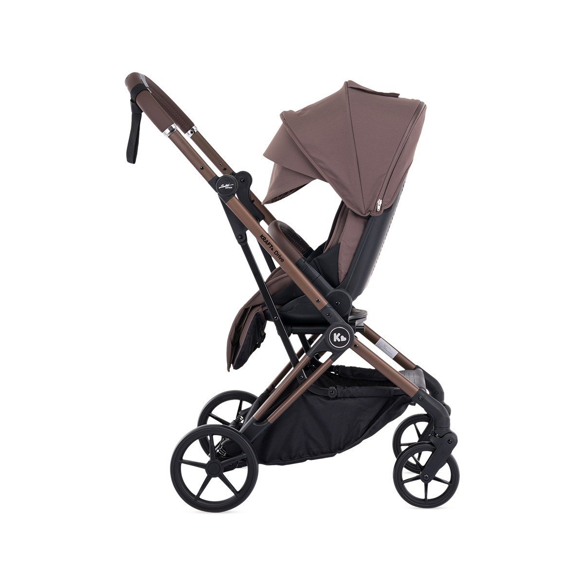 Kraft Drive Travel Sistem Bebek Arabası Kahve