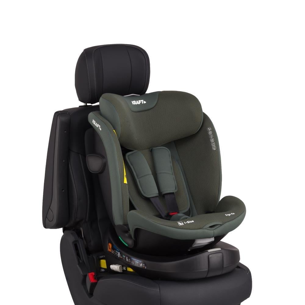 Kraft Ergo Fix i-Size (40-150 cm) 0-36 Kg Oto Koltuğu Siyah