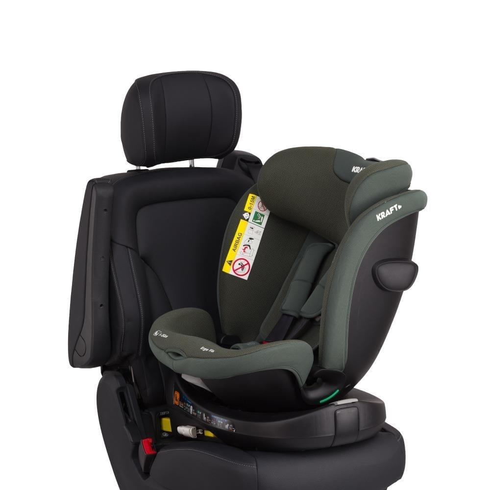 Kraft Ergo Fix i-Size (40-150 cm) 0-36 Kg Oto Koltuğu Siyah