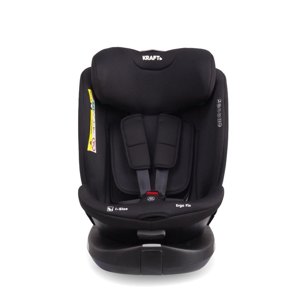 Kraft Ergo Fix i-Size (40-150 cm) 0-36 Kg Oto Koltuğu Siyah