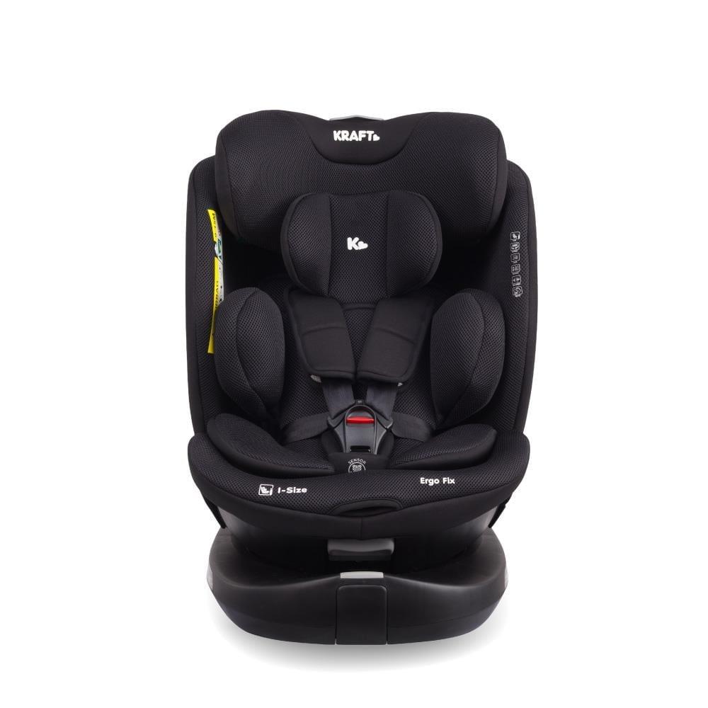Kraft Ergo Fix i-Size (40-150 cm) 0-36 Kg Oto Koltuğu Siyah