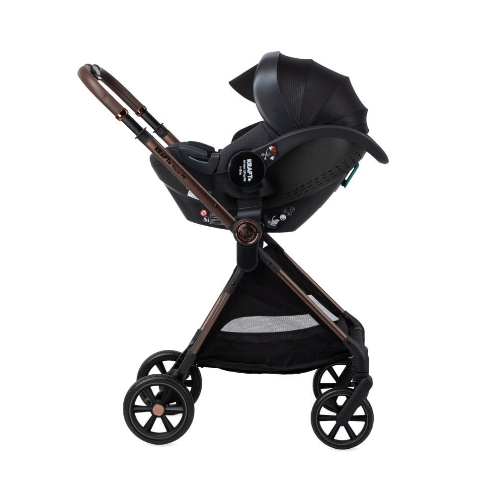 Kraft Focus PR Travel Sistem Bebek Arabası Black Brown