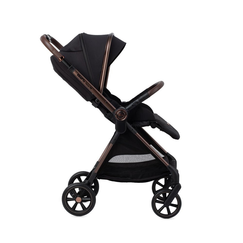 Kraft Focus PR Travel Sistem Bebek Arabası Black Brown