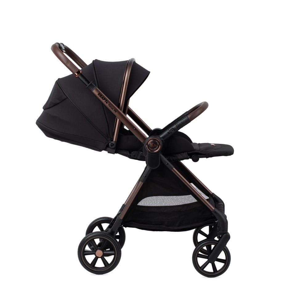 Kraft Focus PR Travel Sistem Bebek Arabası Black Brown