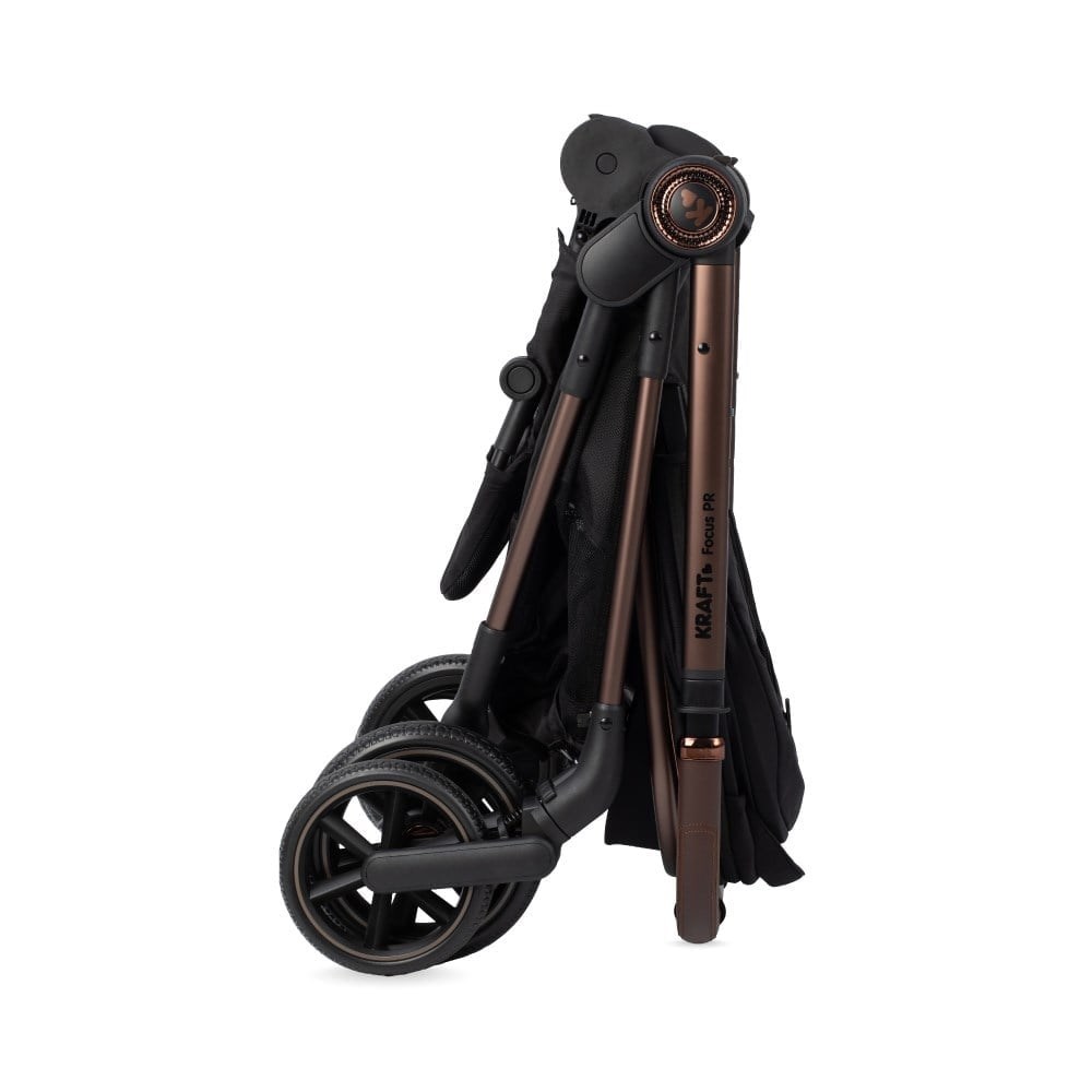Kraft Focus PR Travel Sistem Bebek Arabası Black Brown
