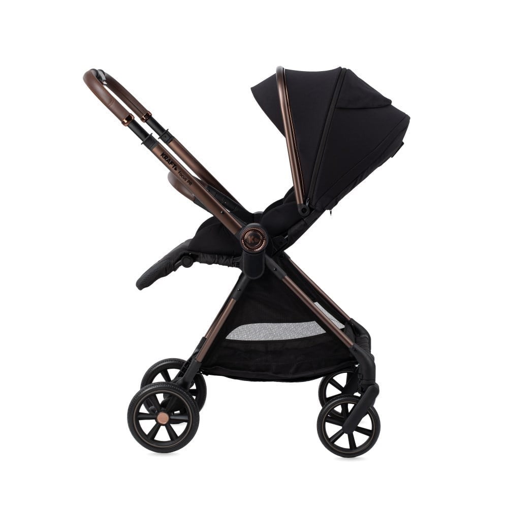 Kraft Focus PR Travel Sistem Bebek Arabası Black Brown
