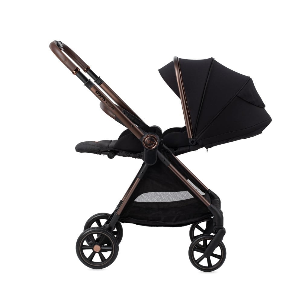 Kraft Focus PR Travel Sistem Bebek Arabası Black Brown