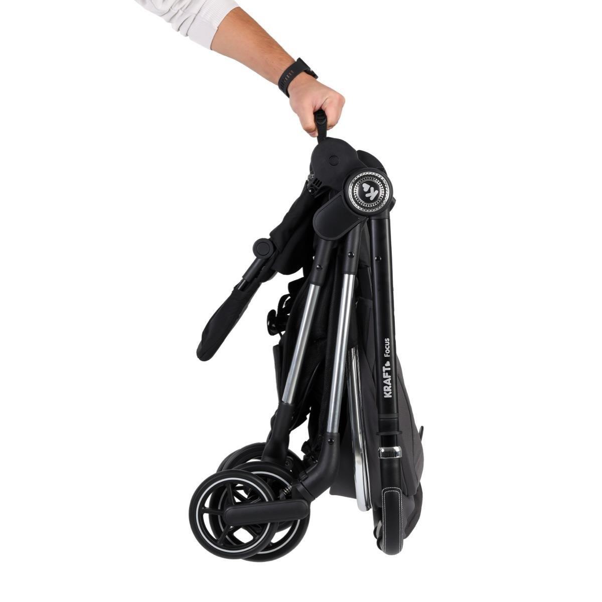 Kraft Focus Travel Sistem Bebek Arabası Grey