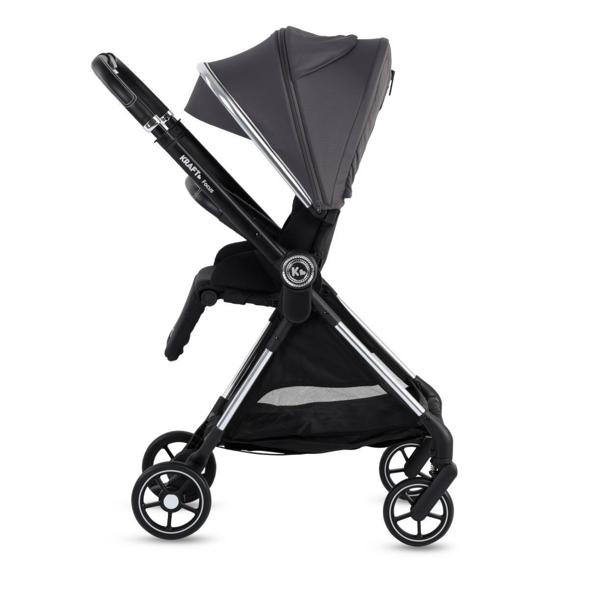 Kraft Focus Travel Sistem Bebek Arabası Grey