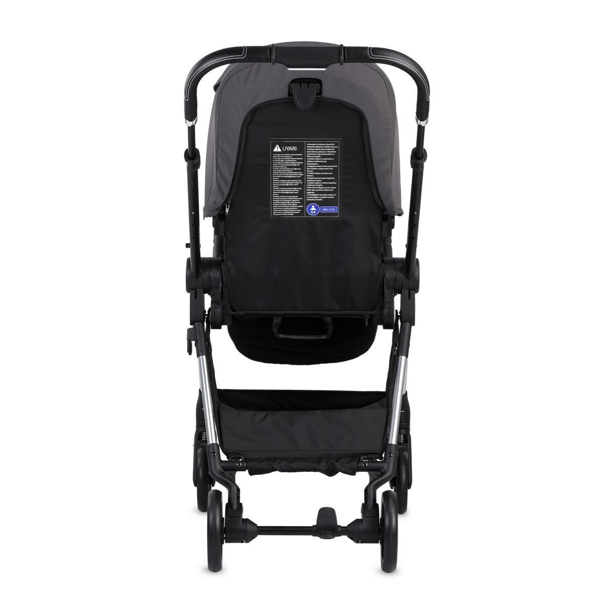 Kraft Focus Travel Sistem Bebek Arabası Grey