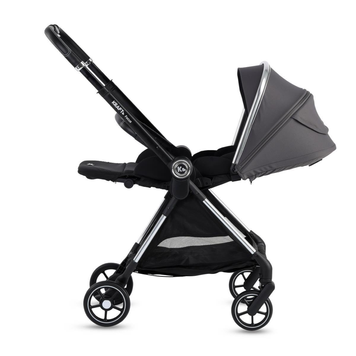 Kraft Focus Travel Sistem Bebek Arabası Grey