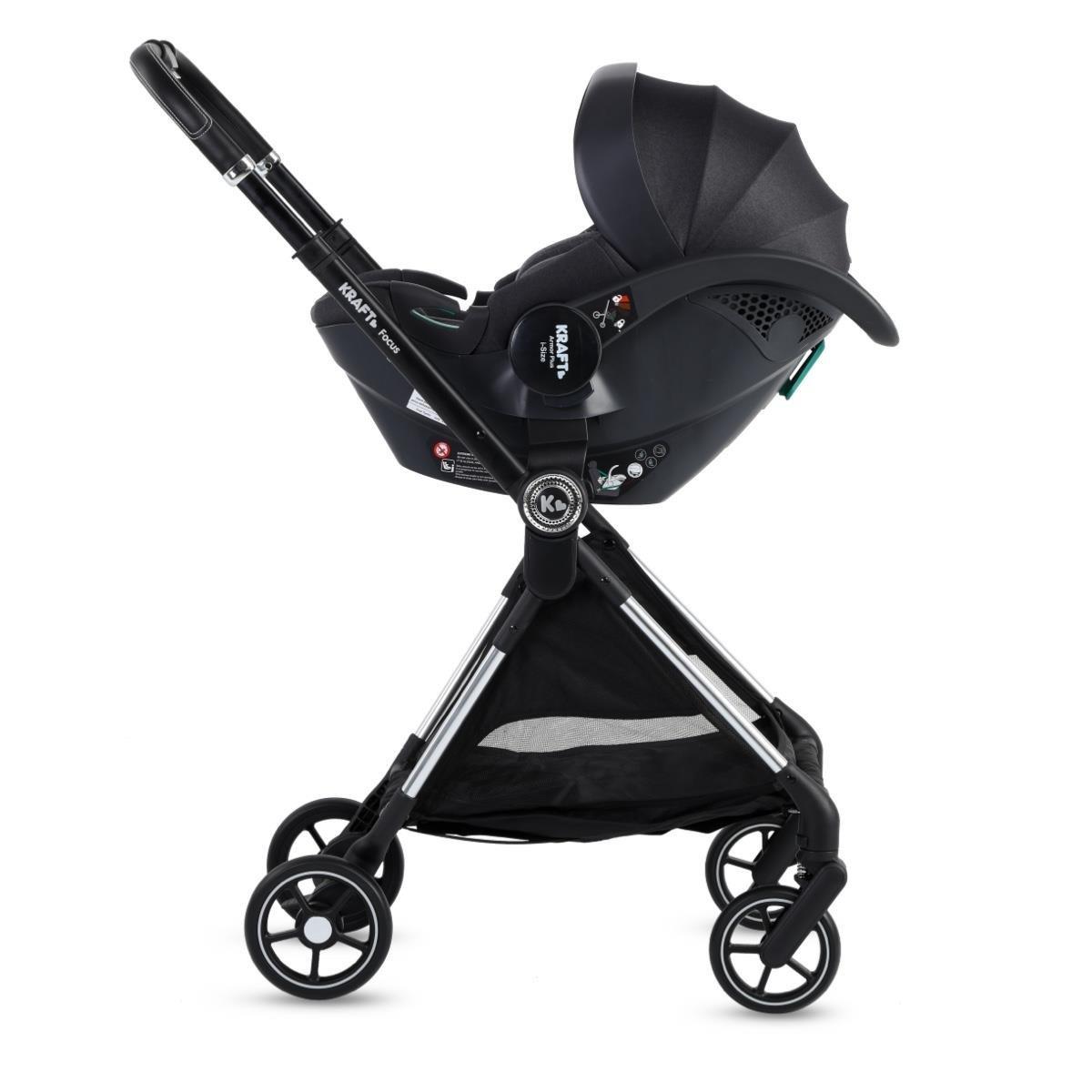Kraft Focus Travel Sistem Bebek Arabası Grey