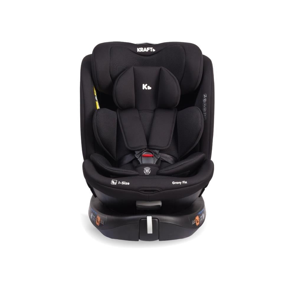 Kraft Grovy Fix i-Size 40-150 cm (0-36 kg) Oto Koltuğu Siyah