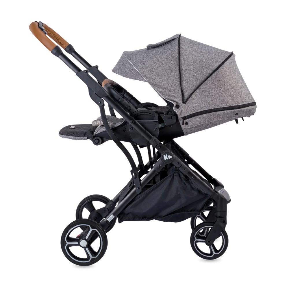Kraft Juno i-Size Travel Sistem Bebek Arabası Açık Gri