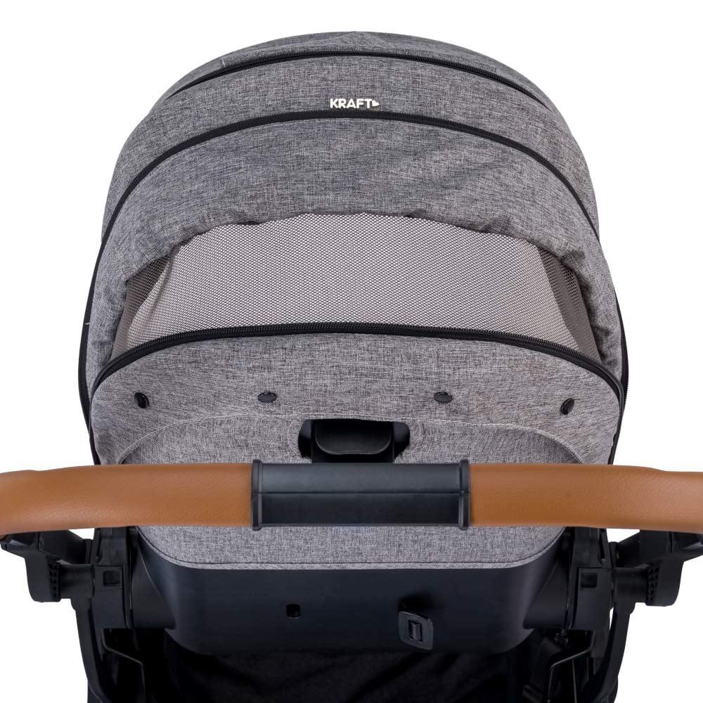 Kraft Juno i-Size Travel Sistem Bebek Arabası Açık Gri