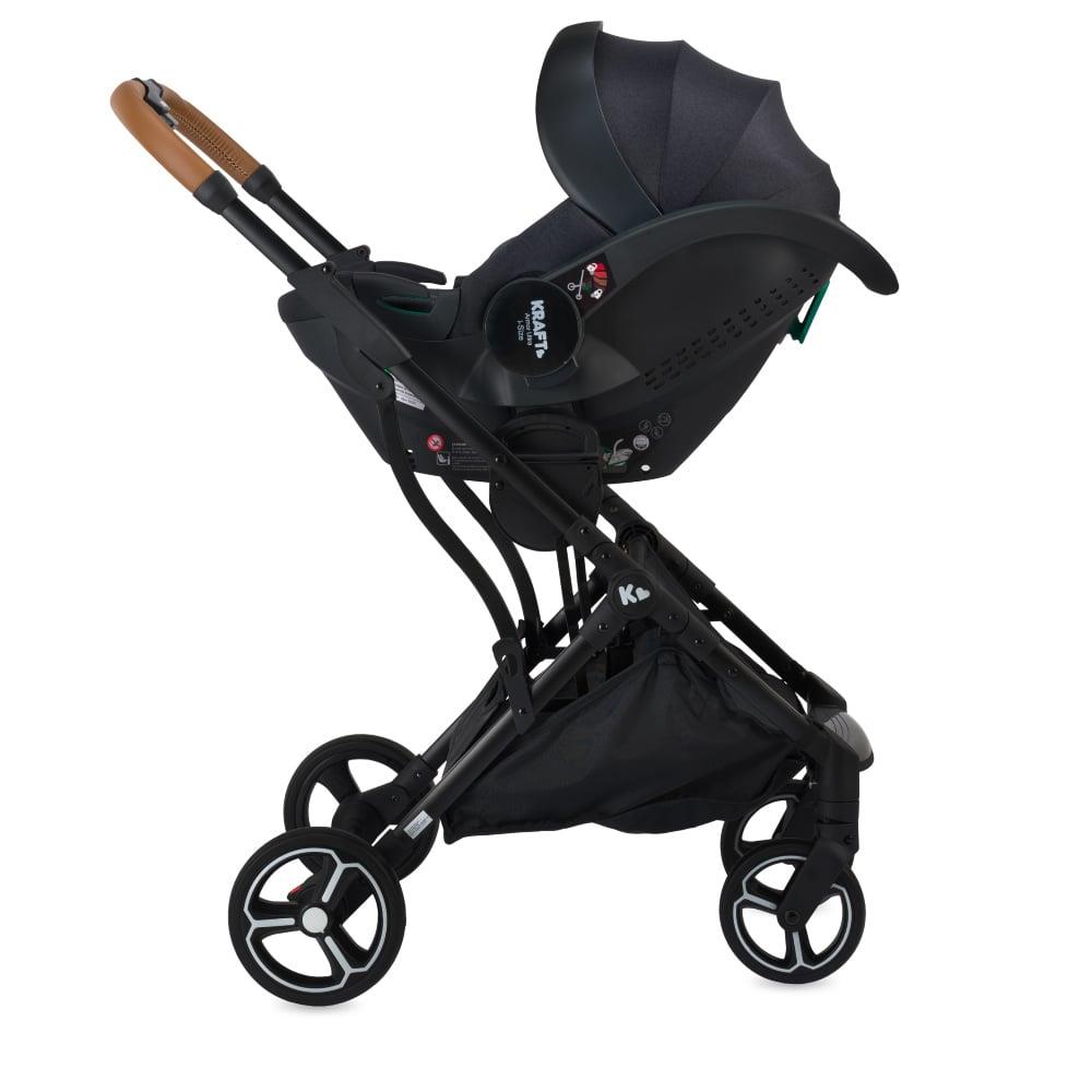 Kraft Juno i-Size Travel Sistem Bebek Arabası Açık Gri