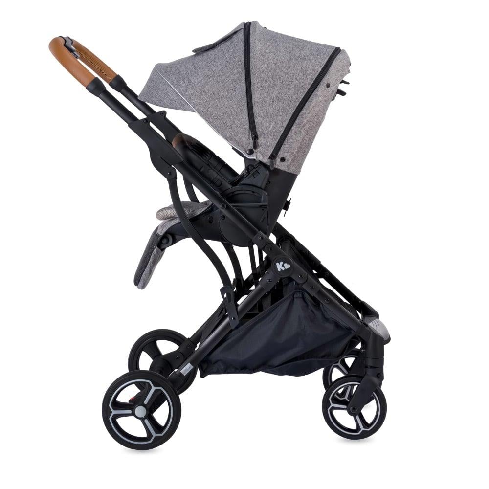 Kraft Juno i-Size Travel Sistem Bebek Arabası Açık Gri