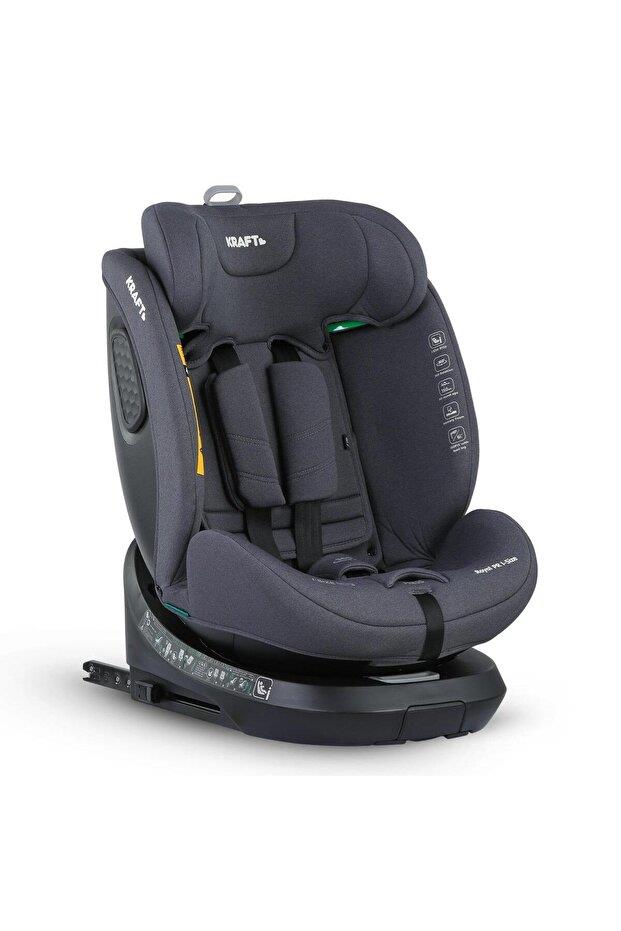 Kraft Royal PR i-size (40-150 cm) 0-36 Kg Oto Koltuğu Koyu Gri