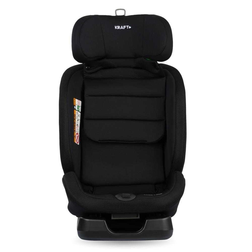 Kraft Turbo i-Size 40-150 cm (0-36 Kg) Oto Koltuğu Gri