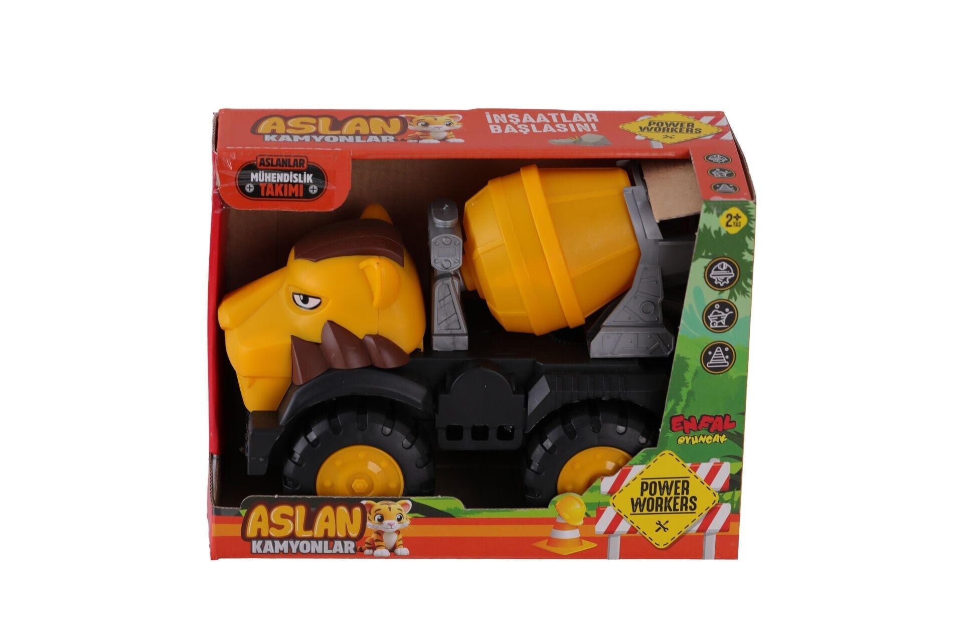 Let's Be Child Aslan İş Araçları Karma Desen