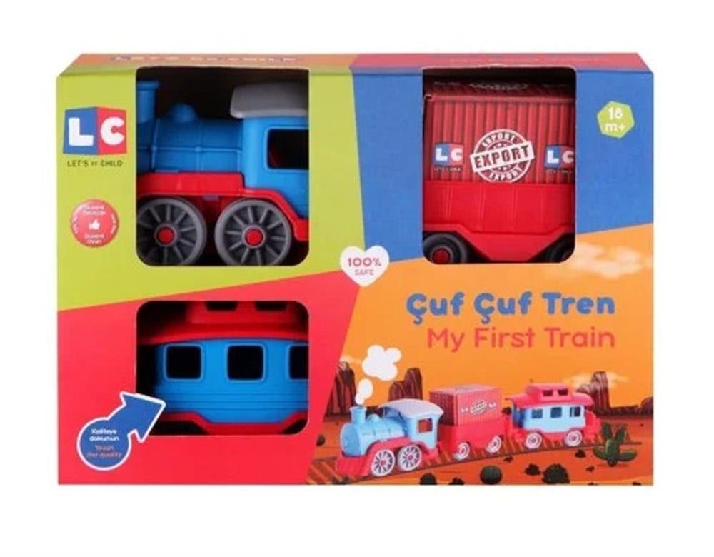 Let's Be Child  LC Çuf Çuf Tren 18 m+ LC-30788 Karma Renk