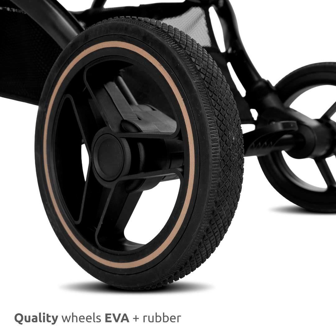 Lorelli MAKAYA 360 Dönebilen Kabin Tipi Bebek Arabası - Black