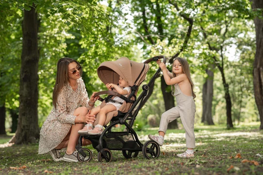 Lorelli MAKAYA 360 Dönebilen Kabin Tipi Bebek Arabası - Black