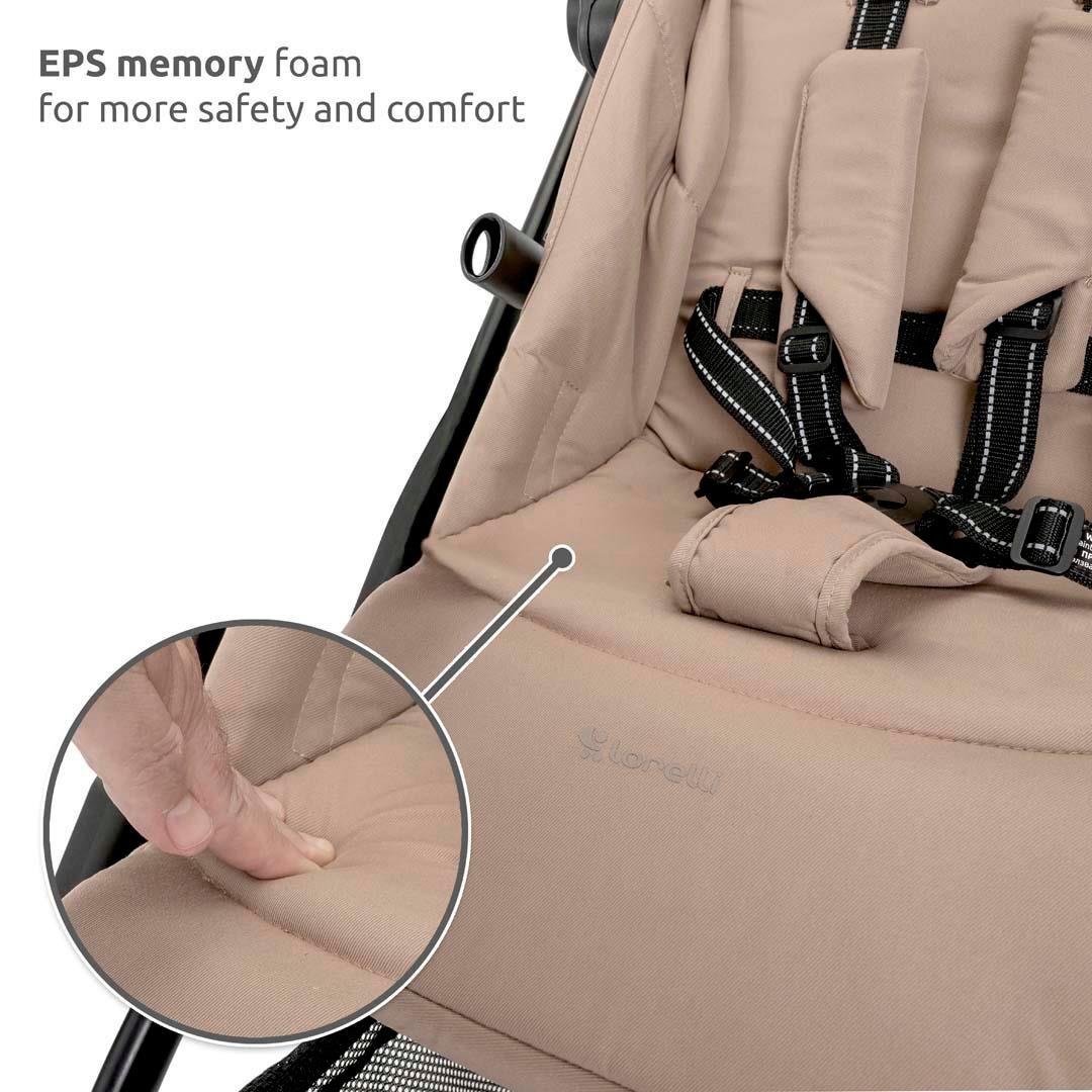 Lorelli MAKAYA 360 Dönebilen Kabin Tipi Bebek Arabası - Black