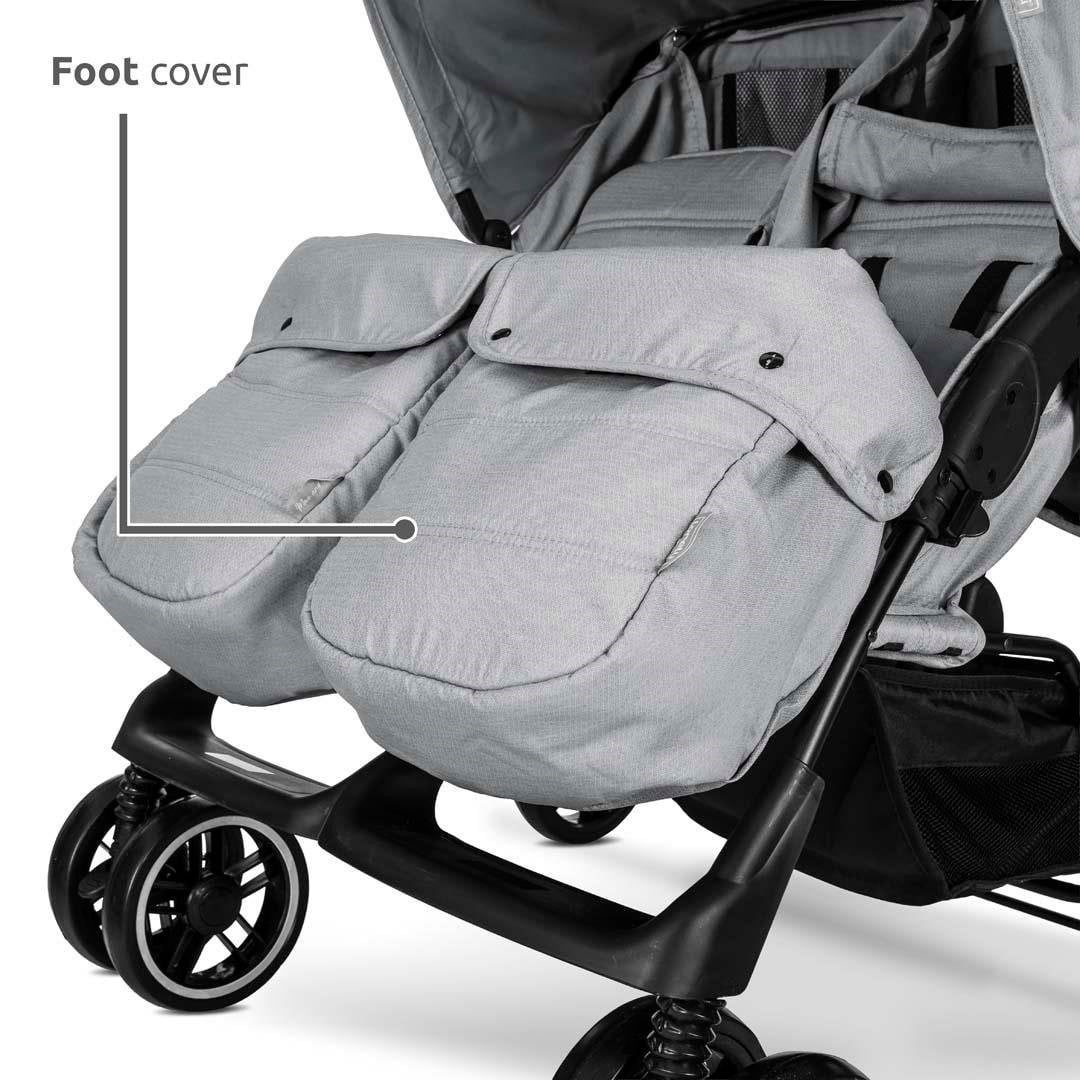 Lorelli Twin Ikiz Bebek Arabası – Black