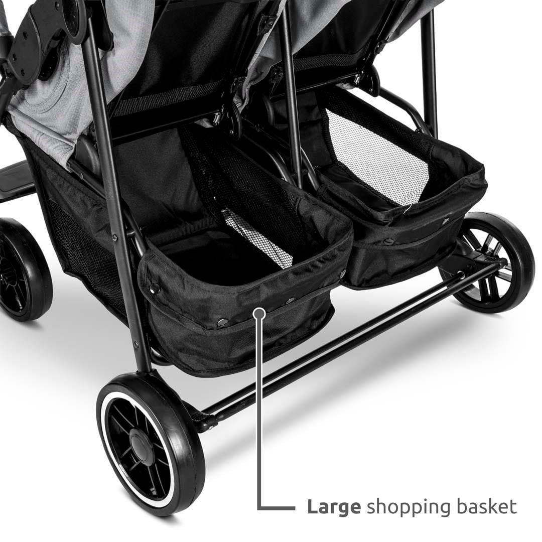 Lorelli Twin Ikiz Bebek Arabası – Black