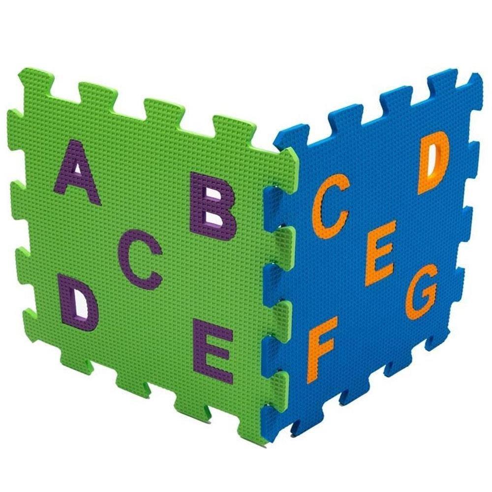 Matrax Akçiçek Oyuncak Harf Seti Eva Puzzle 7 Mm 33x33 Cm