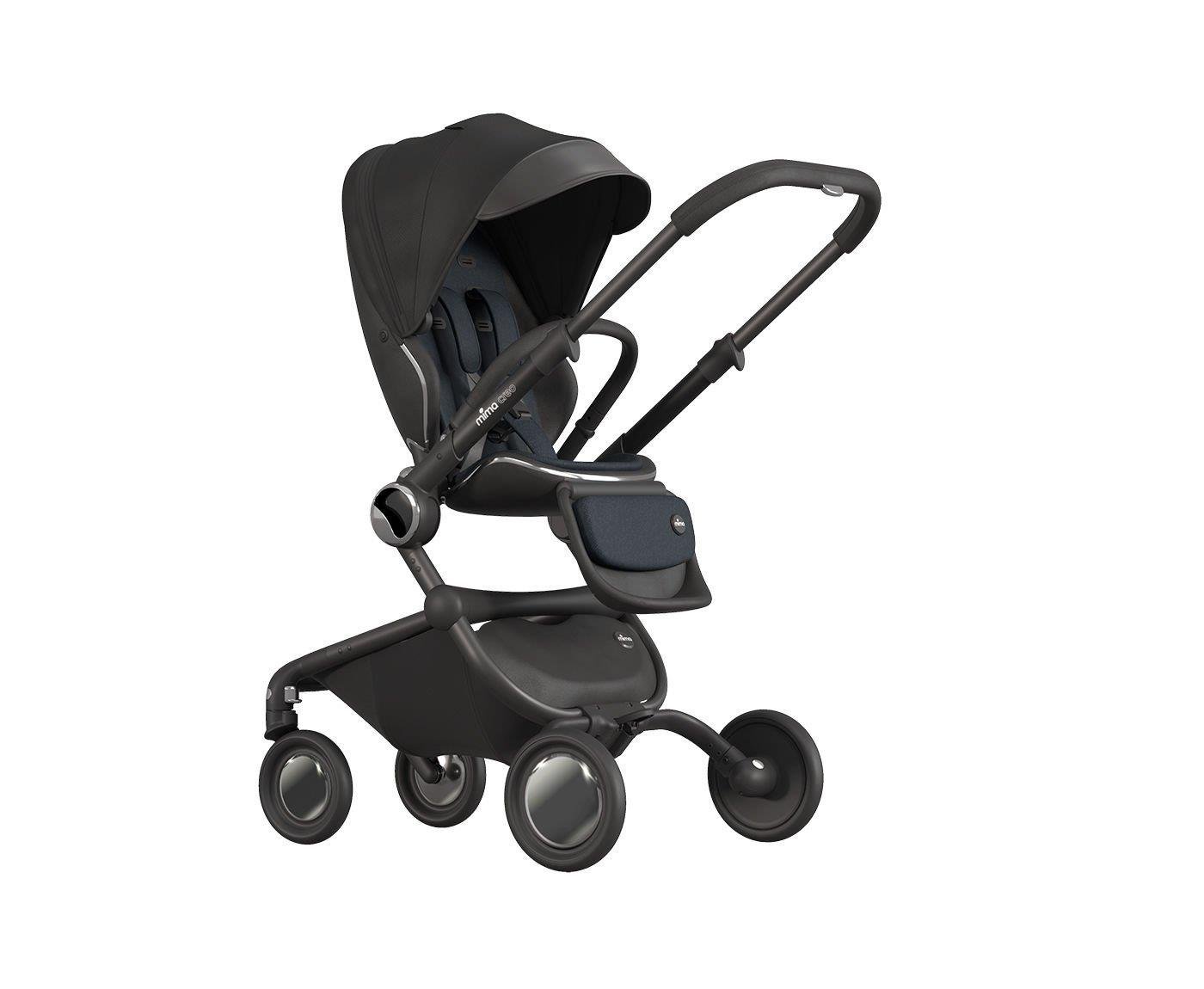 Mima Creo Travel Sistem Bebek Arabası Siyah ( Guardix i-Size Oto Koltuğu Ana Kucağı 0-13 kg Siyah ) Birlikte Set