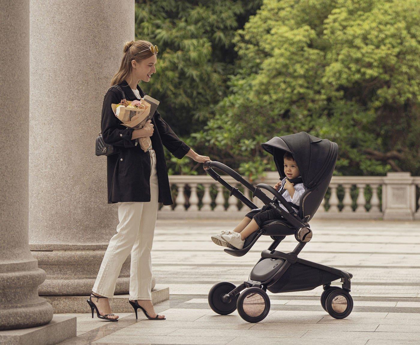 Mima Creo Travel Sistem Bebek Arabası Siyah ( Guardix i-Size Oto Koltuğu Ana Kucağı 0-13 kg Siyah ) Birlikte Set