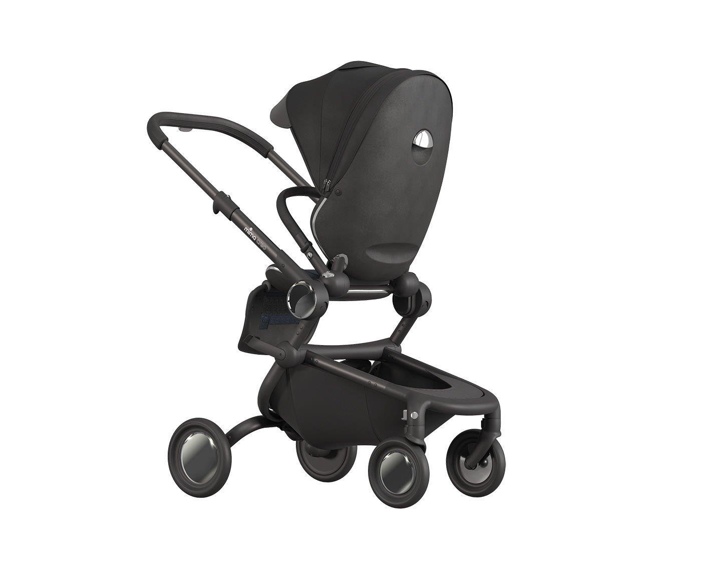 Mima Creo Travel Sistem Bebek Arabası Siyah ( Guardix i-Size Oto Koltuğu Ana Kucağı 0-13 kg Siyah ) Birlikte Set