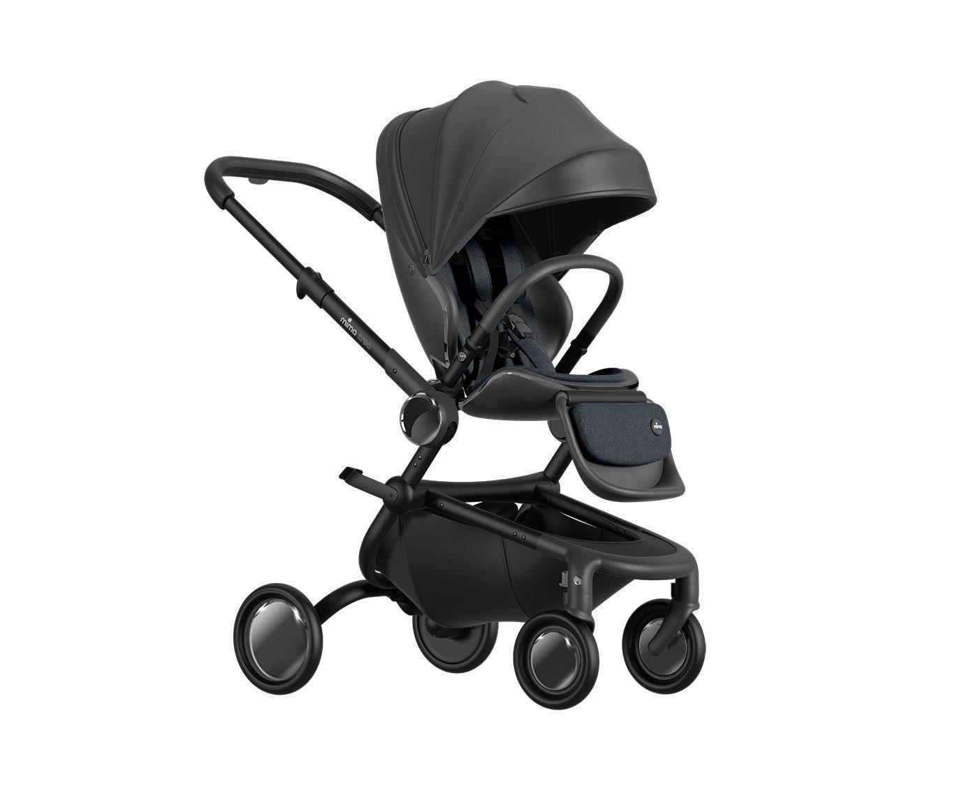 Mima Creo Travel Sistem Bebek Arabası Siyah ( Guardix i-Size Oto Koltuğu Ana Kucağı 0-13 kg Siyah ) Birlikte Set