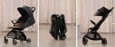 Mima Miro Kabin Boy Bebek Arabası Black ( Ön Bar + Adaptör Kit ) Hediyeli
