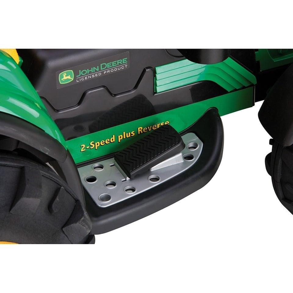 Peg Perego John Deere Ground Force With Trailer 12 Volt Akülü Traktör