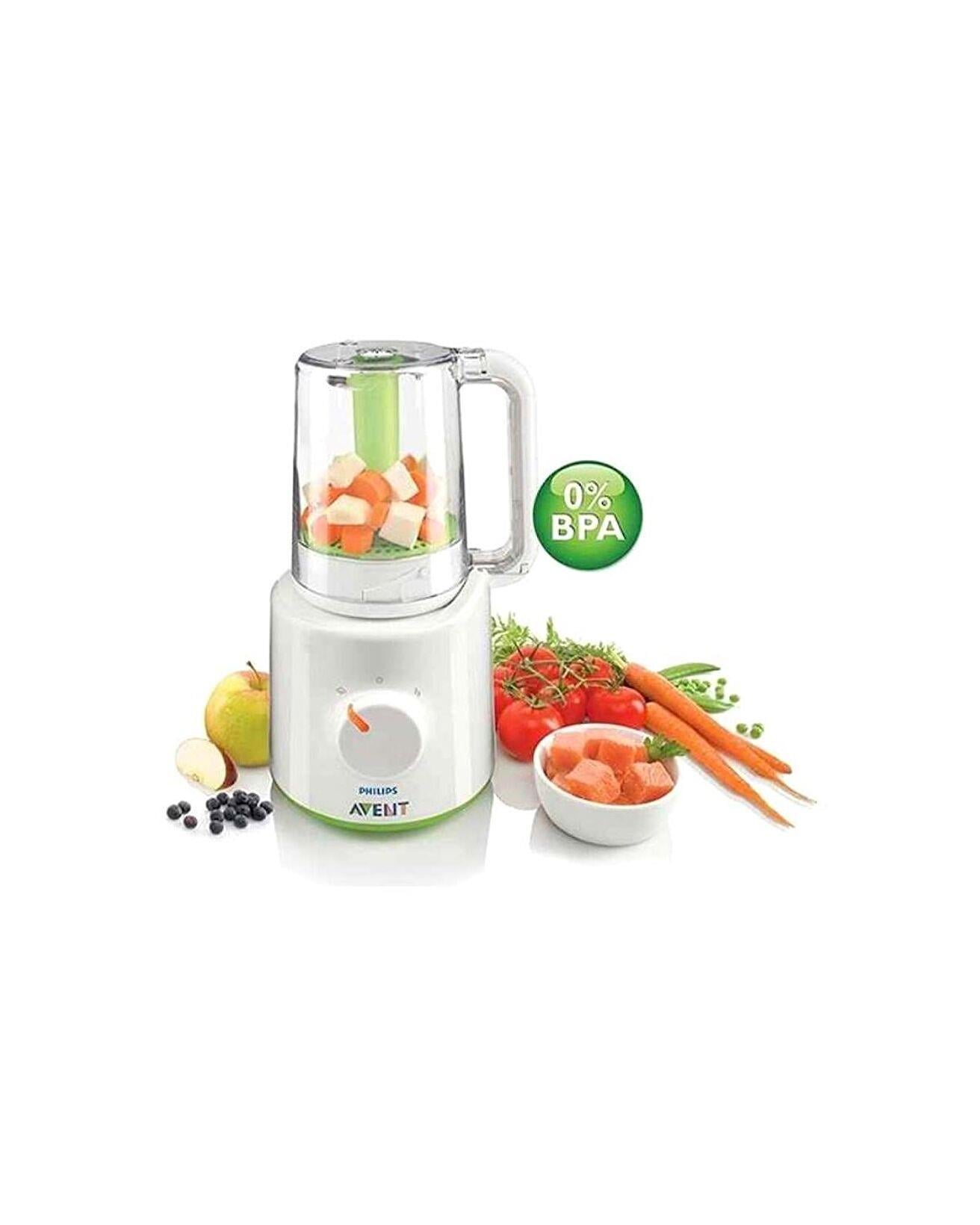 Philips Avent SCF870/20 2'si 1 Arada Wasabi Blender ve Buharlı Pişirici