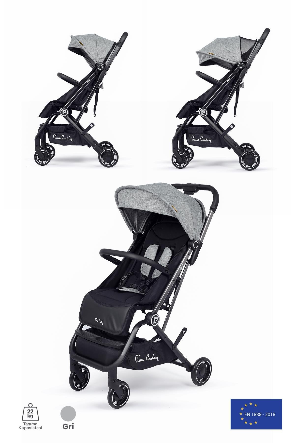 Pierre Cardin Jojo Bebek Arabası Gri
