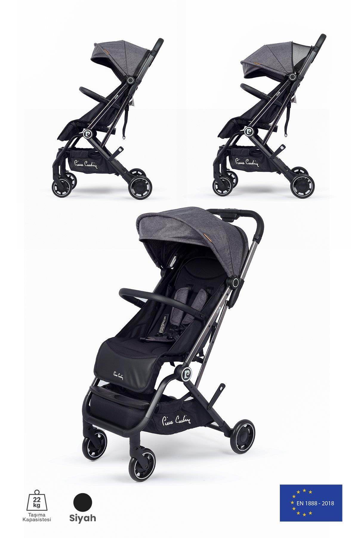Pierre Cardin Jojo Bebek Arabası Siyah