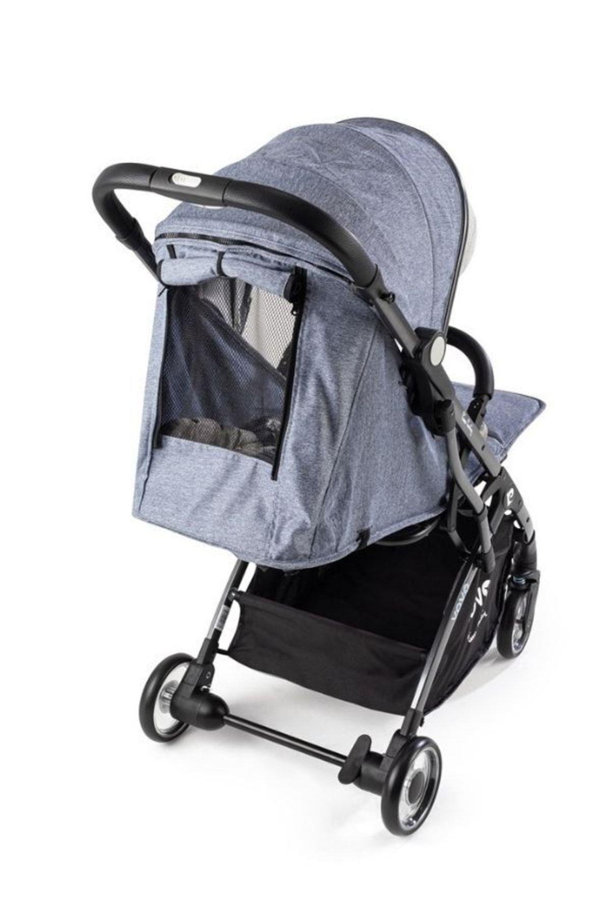 Pierre Cardin Vovo Kabin Boy Bebek Arabası Denim