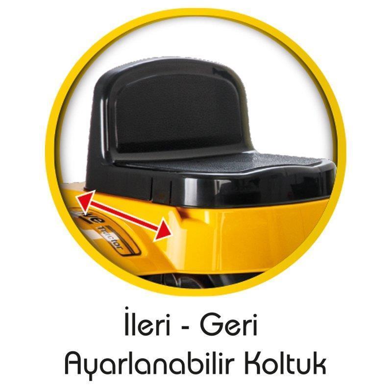 Pilsan Active Traktör Kepçeli Sarı