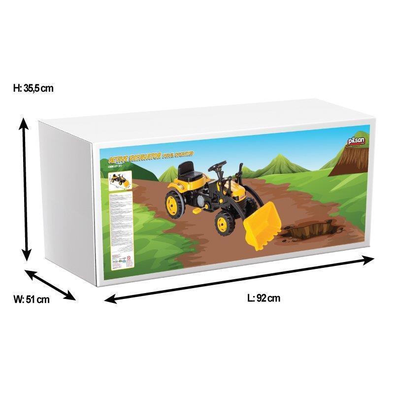 Pilsan Active Traktör Kepçeli Sarı