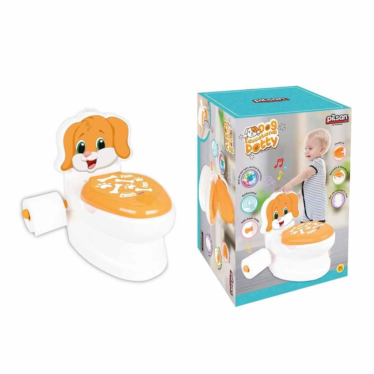 Pilsan Işıklı ve Müzikli Eğitici Köpek Klozet Lazımlık