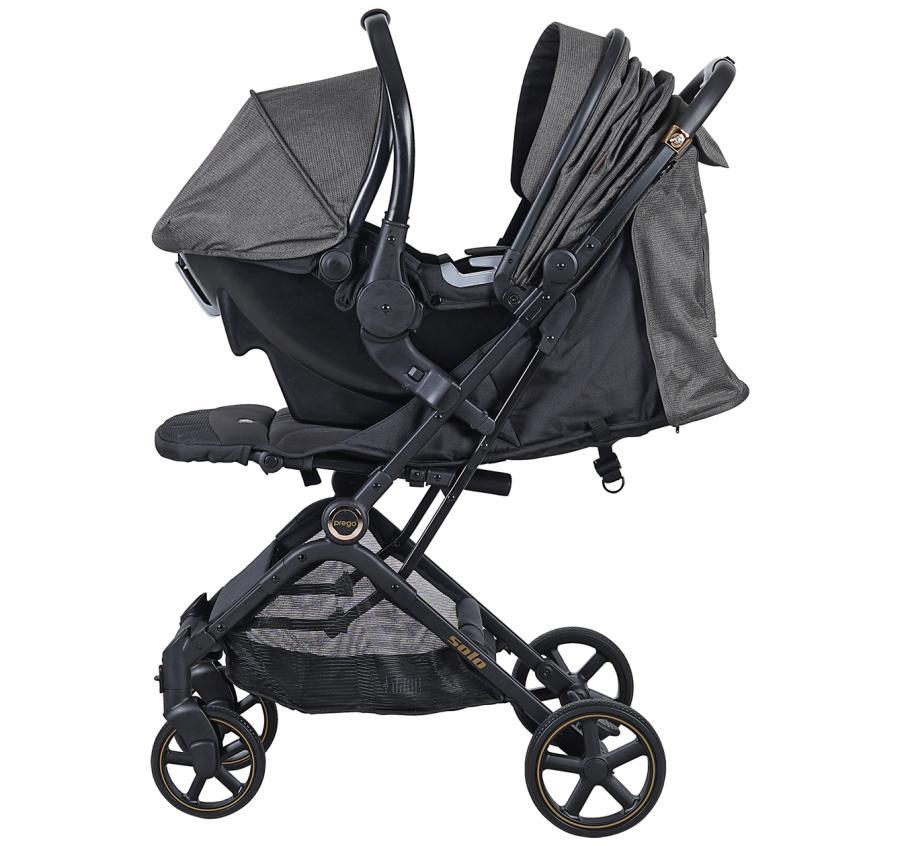 Prego 2032 Solo Travel Sistem Bebek Arabası Bej