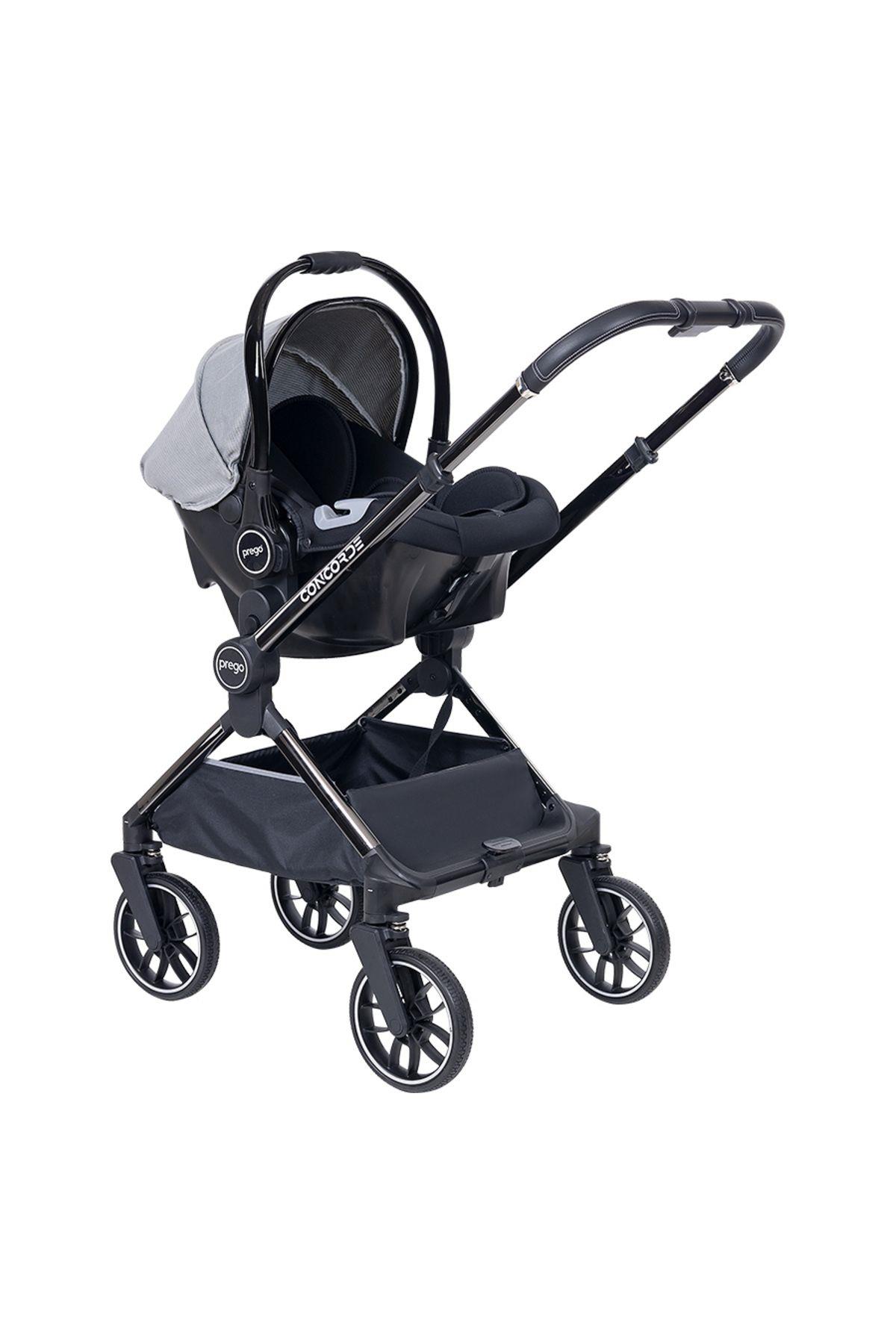 Prego 2067 Concorde Travel Bebek Arabası Yeni Gri