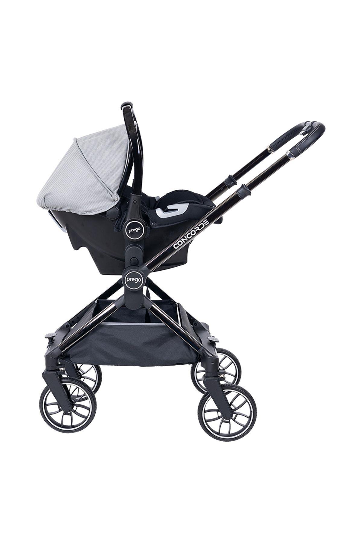 Prego 2067 Concorde Travel Bebek Arabası Yeni Gri